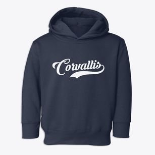 Corvallis Oregon Vintage Team Toddler Hoodie
