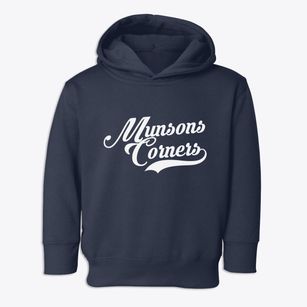 Munsons Corners New York Vintage Team Toddler Hoodie
