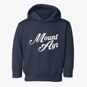 Mount Ayr Iowa Vintage Team Toddler Hoodie