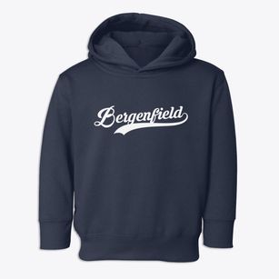 Bergenfield New Jersey Vintage Team Toddler Hoodie