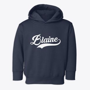 Blaine Maine Vintage Team Toddler Hoodie