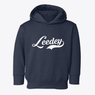 Leedey Oklahoma Vintage Team Toddler Hoodie