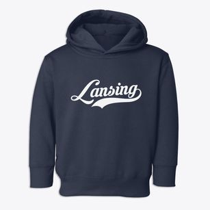 Lansing New York Vintage Team Toddler Hoodie