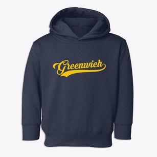 Greenwich Connecticut Vintage Team Toddler Hoodie