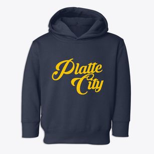 Platte City Missouri Vintage Team Toddler Hoodie