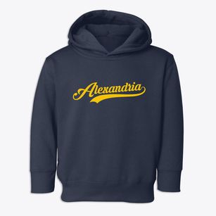 Alexandria Louisiana Vintage Team Toddler Hoodie