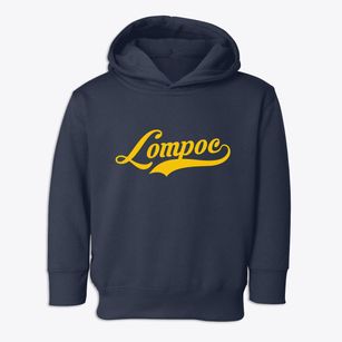 Lompoc California Vintage Team Toddler Hoodie