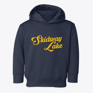 Skidway Lake Michigan Vintage Team Toddler Hoodie