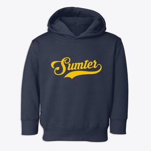 Sumter South Carolina Vintage Team Toddler Hoodie