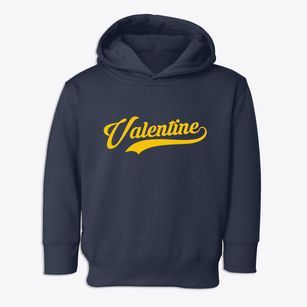 Valentine Nebraska Vintage Team Toddler Hoodie