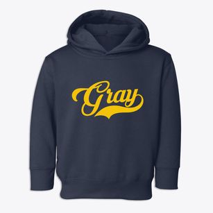 Gray Tennessee Vintage Team Toddler Hoodie