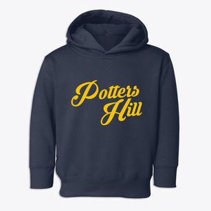 Potters Hill North Carolina Vintage Team Toddler Hoodie