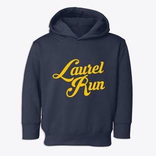 Laurel Run Pennsylvania Vintage Team Toddler Hoodie