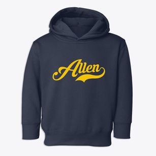 Allen Nebraska Vintage Team Toddler Hoodie