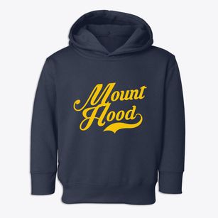 Mount Hood Oregon Vintage Team Toddler Hoodie