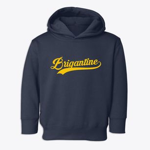 Brigantine New Jersey Vintage Team Toddler Hoodie