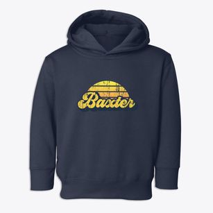 Baxter Iowa Sublime Sunset Toddler Hoodie