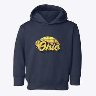 Ohio New York Sublime Sunset Toddler Hoodie