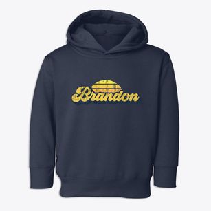 Brandon Mississippi Sublime Sunset Toddler Hoodie
