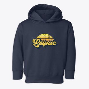 Leipsic Delaware Sublime Sunset Toddler Hoodie