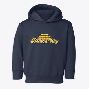 Benton City Missouri Sublime Sunset Toddler Hoodie