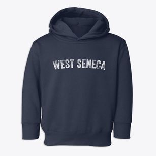 West Seneca New York Timeless Retro Toddler Hoodie
