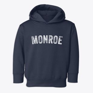 Monroe North Carolina Timeless Retro Toddler Hoodie