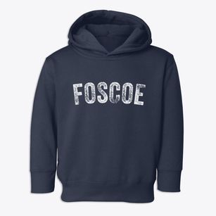 Foscoe North Carolina Timeless Retro Toddler Hoodie