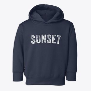 Sunset Arkansas Timeless Retro Toddler Hoodie