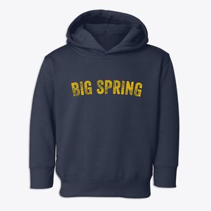 Big Spring Texas Timeless Retro Toddler Hoodie