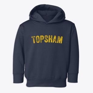 Topsham Vermont Timeless Retro Toddler Hoodie