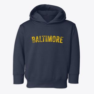 Baltimore Maryland Timeless Retro Toddler Hoodie