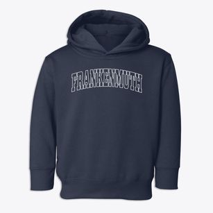 Frankenmuth Michigan Trendy Block Toddler Hoodie
