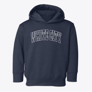White City Florida Trendy Block Toddler Hoodie