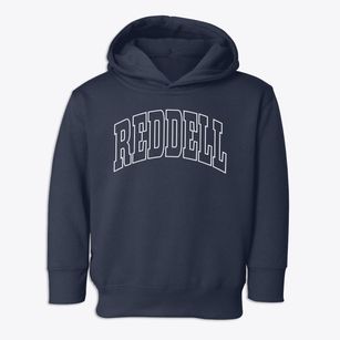 Reddell Louisiana Trendy Block Toddler Hoodie
