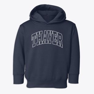 Thayer Kansas Trendy Block Toddler Hoodie