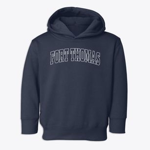 Fort Thomas Kentucky Trendy Block Toddler Hoodie
