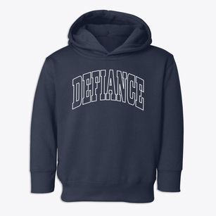 Defiance Missouri Trendy Block Toddler Hoodie