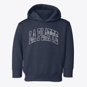 La Platte Nebraska Trendy Block Toddler Hoodie