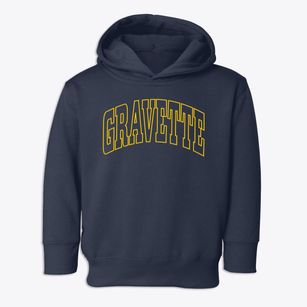 Gravette Arkansas Trendy Block Toddler Hoodie