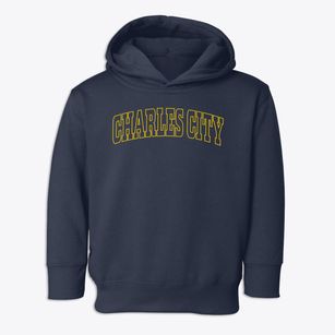 Charles City Virginia Trendy Block Toddler Hoodie
