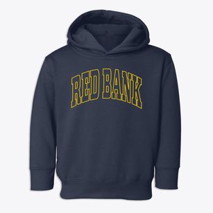 Red Bank Tennessee Trendy Block Toddler Hoodie