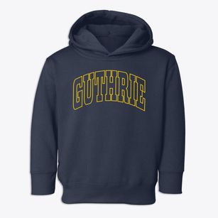 Guthrie Oklahoma Trendy Block Toddler Hoodie