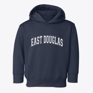 East Douglas Massachusetts Varsity Toddler Hoodie