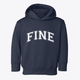 Fine New York Varsity Toddler Hoodie