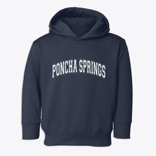 Poncha Springs Colorado Varsity Toddler Hoodie