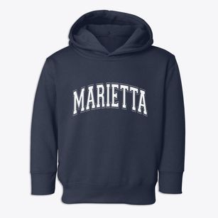 Marietta Minnesota Varsity Toddler Hoodie