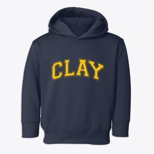 Clay California Varsity Toddler Hoodie