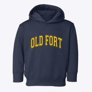 Old Fort North Carolina Varsity Toddler Hoodie