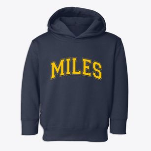 Miles Iowa Varsity Toddler Hoodie